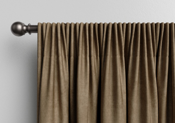 Faux Suede, Latte - Made to Measure Curtains - Image 9
